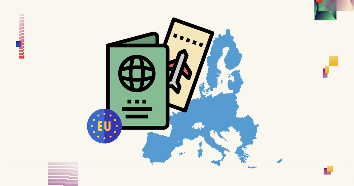 Just landed in Europe